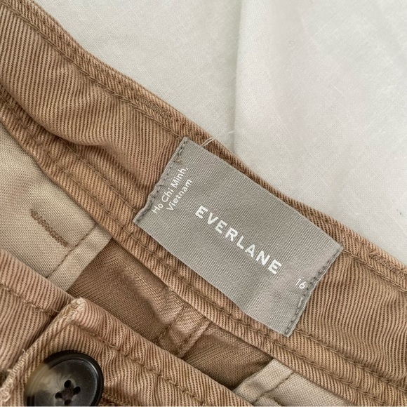 Everlane Sz 16 The TENCEL™ Relaxed Chino Tan Plus casual summer tapered - Picture 5 of 8